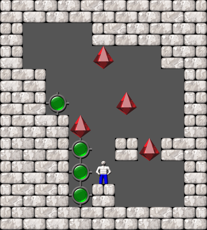 Sokoban More Bugs collections level 28